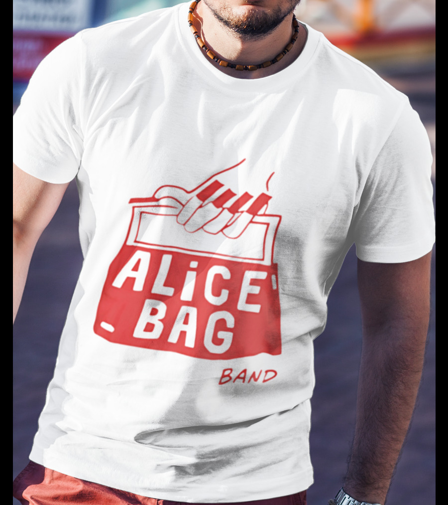 Alice Bag Band Iconic Red Hand Sardine Concept 2026 T-Shirt