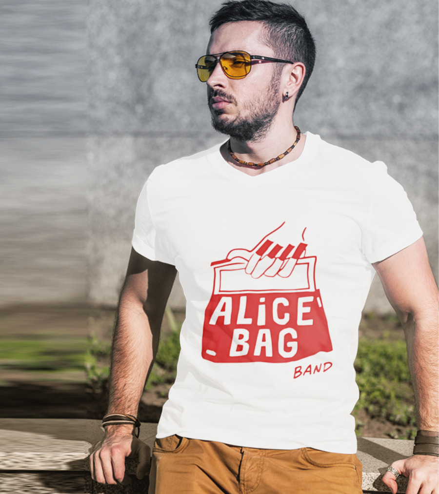 Alice Bag Band Iconic Red Hand Sardine Concept 2026 T-Shirt
