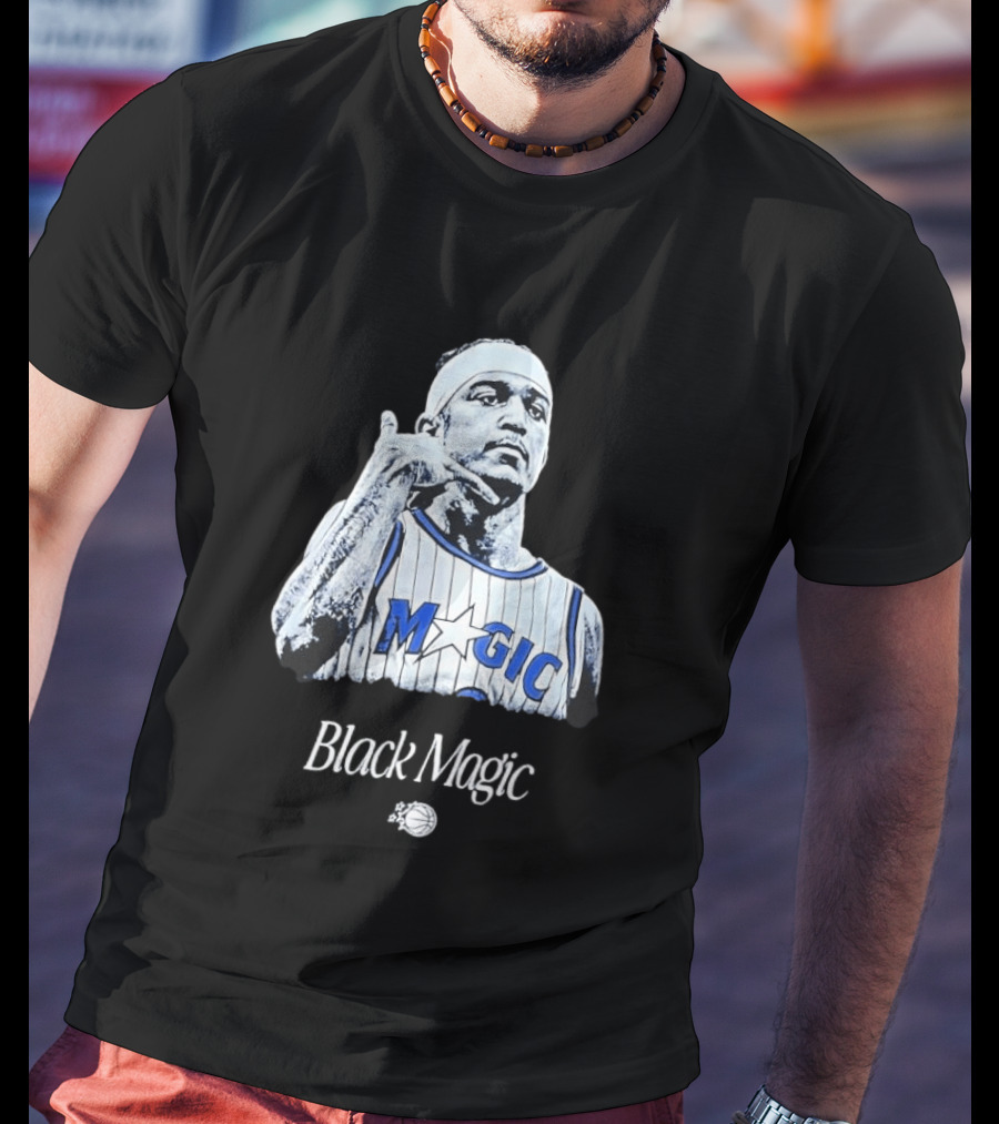 Black Magic Orlando Magic Basketball Icon 2026 T-Shirt