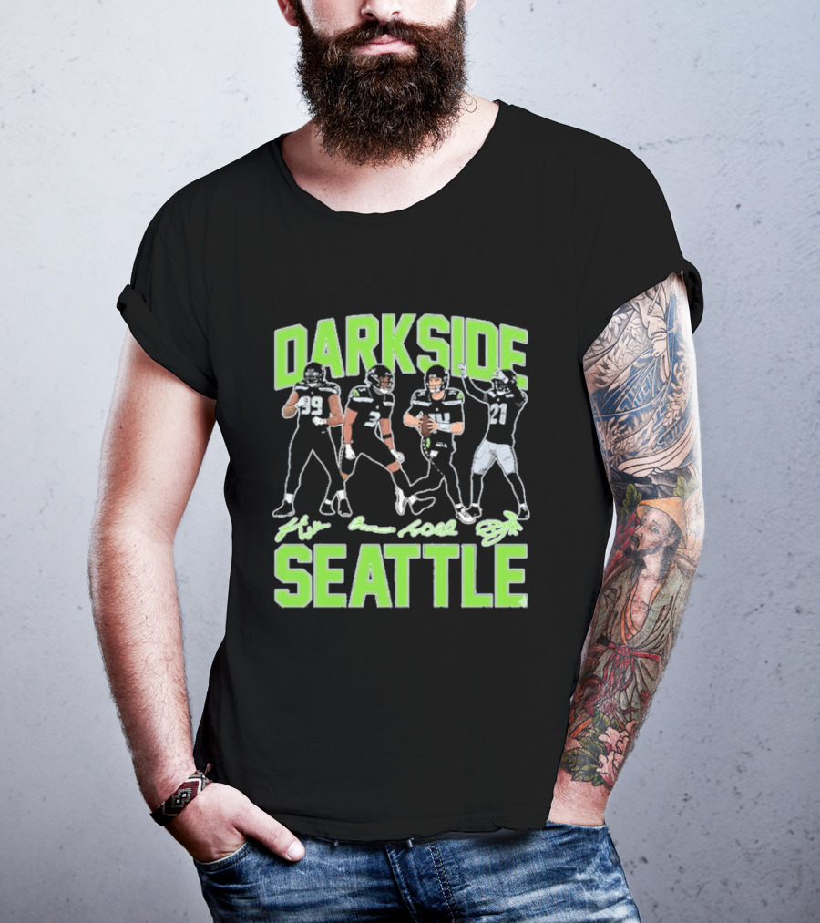 Dark Side Seattle Williams Emmanwori Jones Witherspoon Football Team T-Shirt