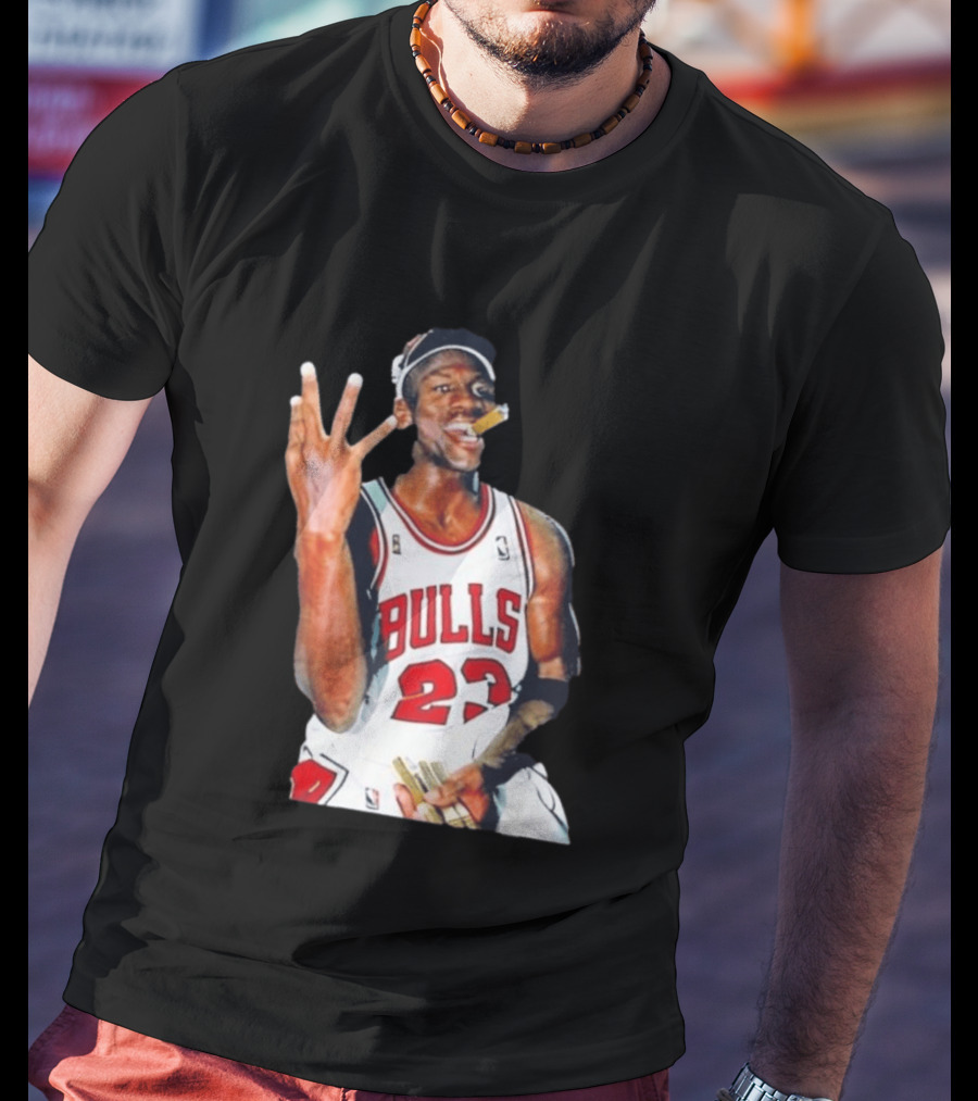 Giannis Antetokounmpo Mj Cigar Chicago Bulls 23 Basketball Legend T-Shirt