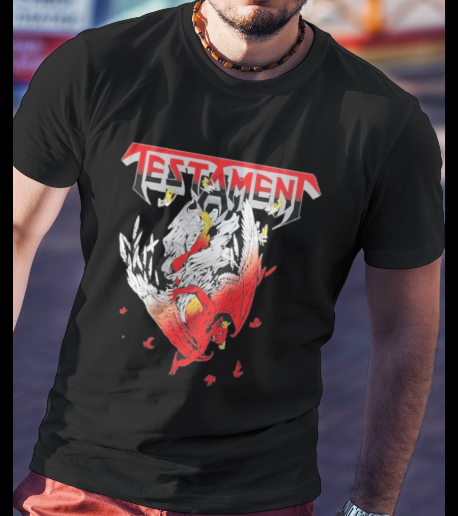 Testament Souls Of Black Collection Falling Fast Phoenix T-Shirt