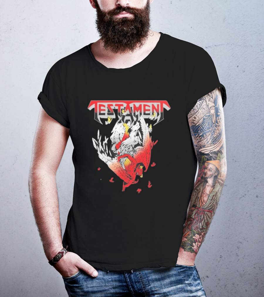 Testament Souls Of Black Collection Falling Fast Phoenix T-Shirt