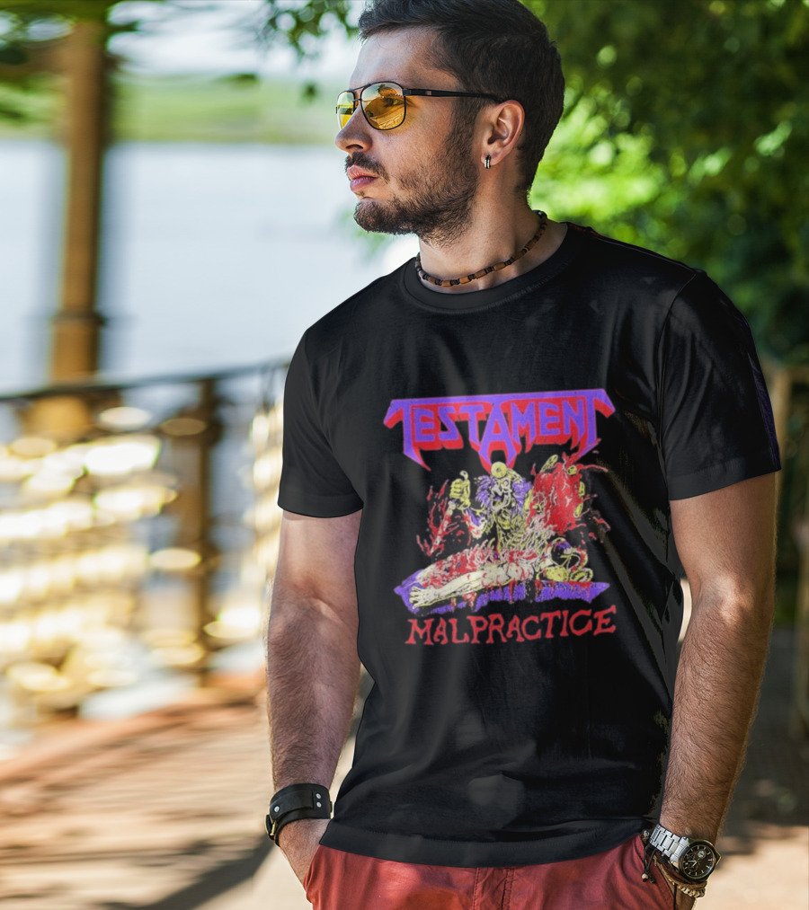 Testament Malpractice Souls Of Black Collection T-Shirt
