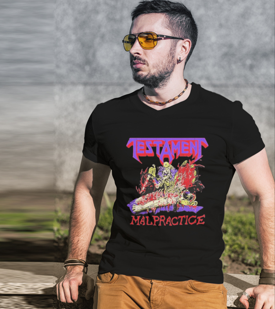 Testament Malpractice Souls Of Black Collection T-Shirt