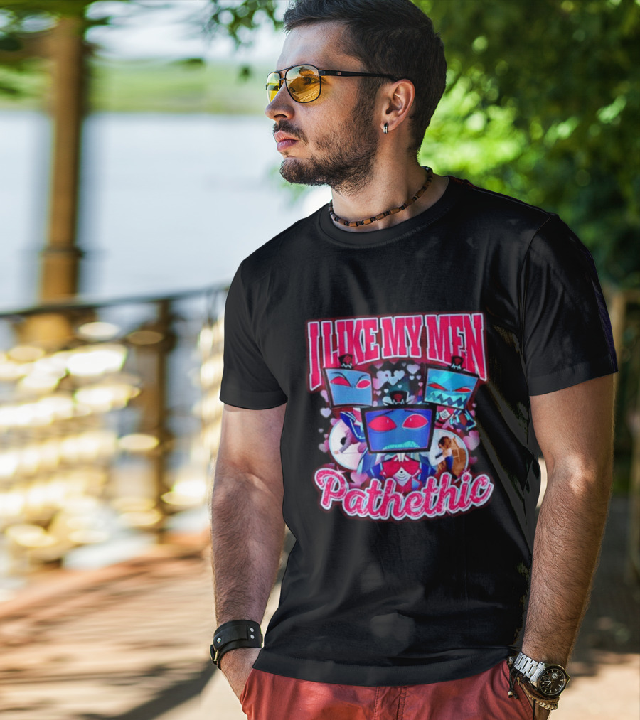I Like My Men Pathetic Hazbin Hotel Vox T-Shirt