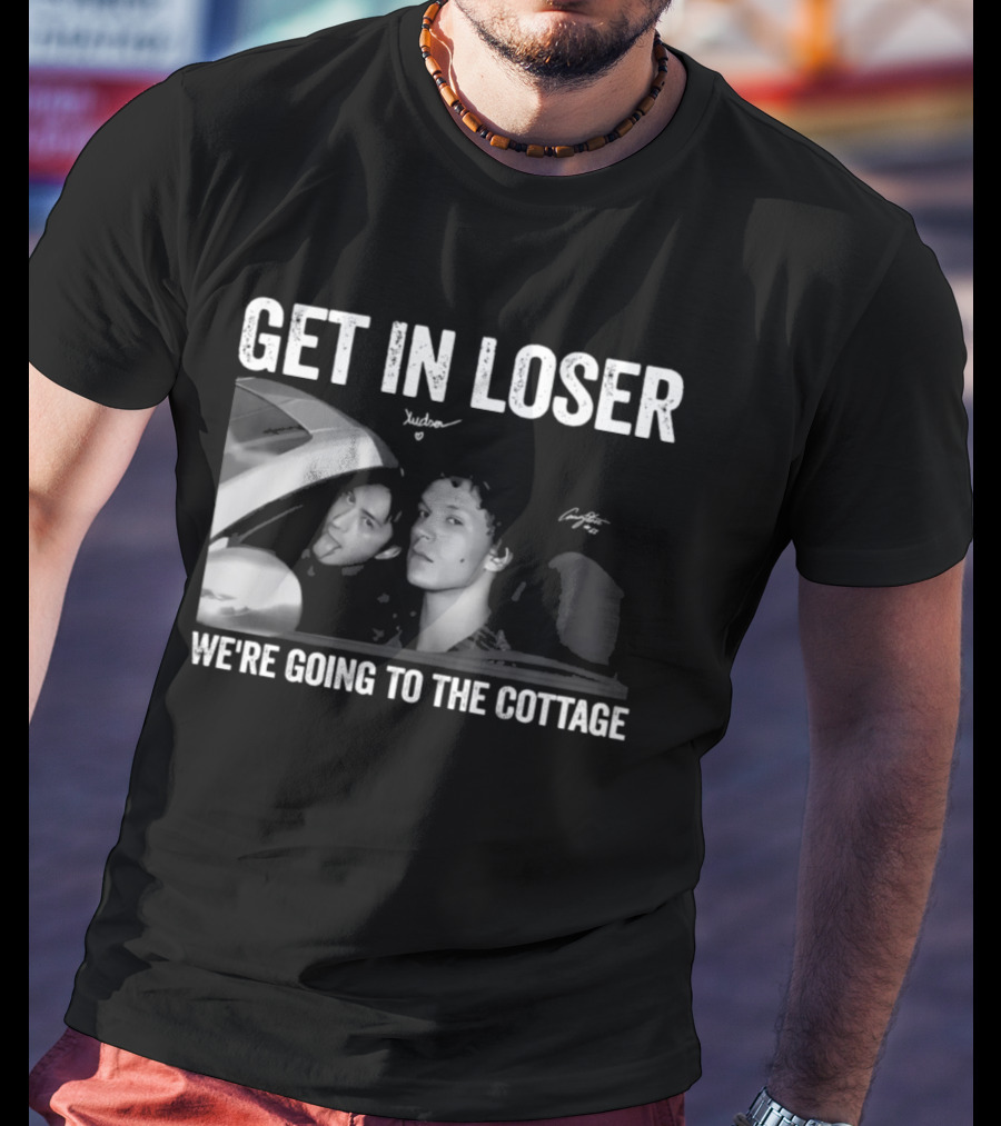 Get In Loser We're Going To The Cottage Heated Rivalry Christian Siriano T-Shirt