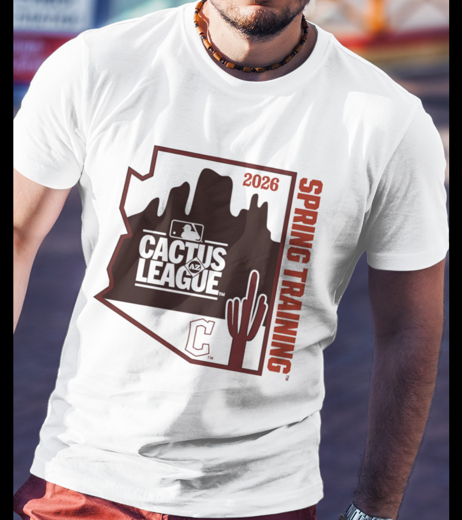 Cleveland Guardians 2026 Cactus League Arizona Spring Training T-Shirt