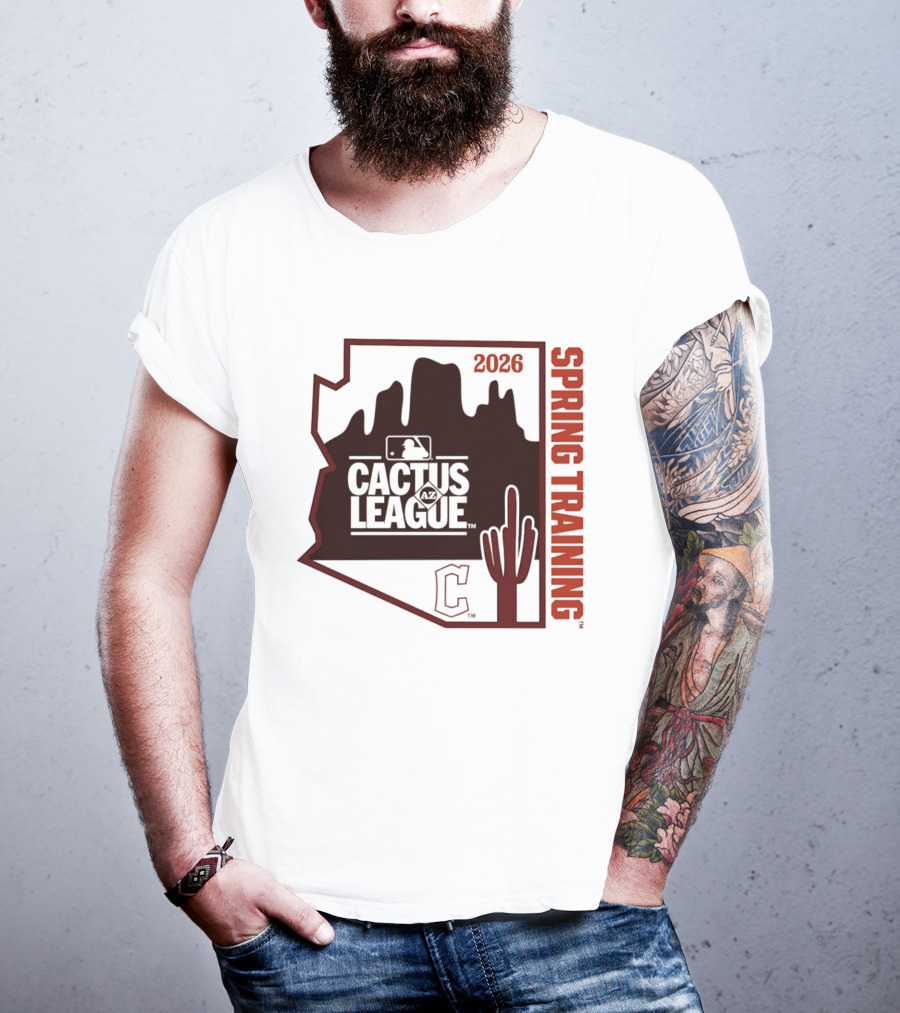 Cleveland Guardians 2026 Cactus League Arizona Spring Training T-Shirt