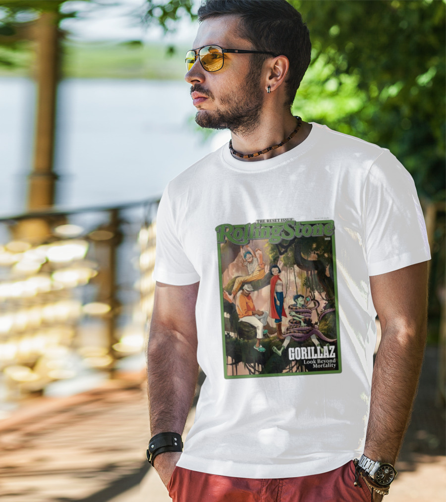 The Reset Issue Rolling Stone India Gorillaz Look Beyond Mortality T-Shirt
