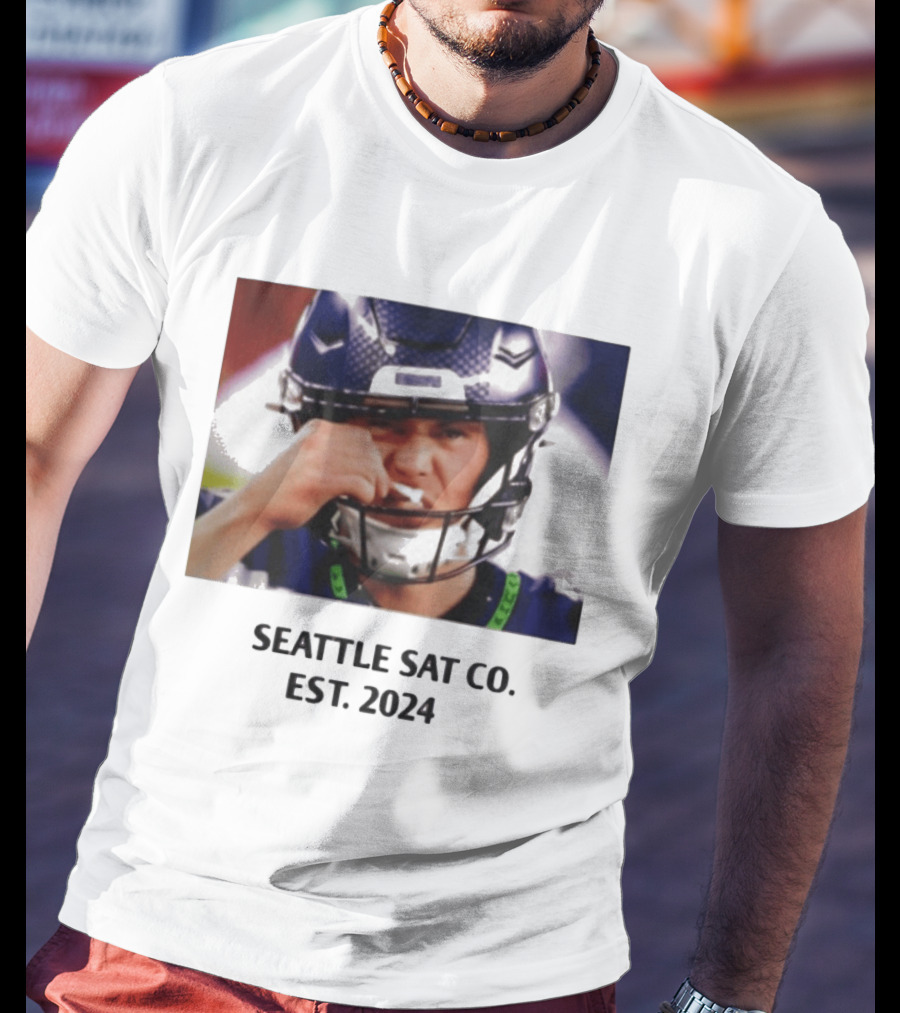 Seattle Sat Co. Est. 2024 Seahawks Parade Myers T-Shirt