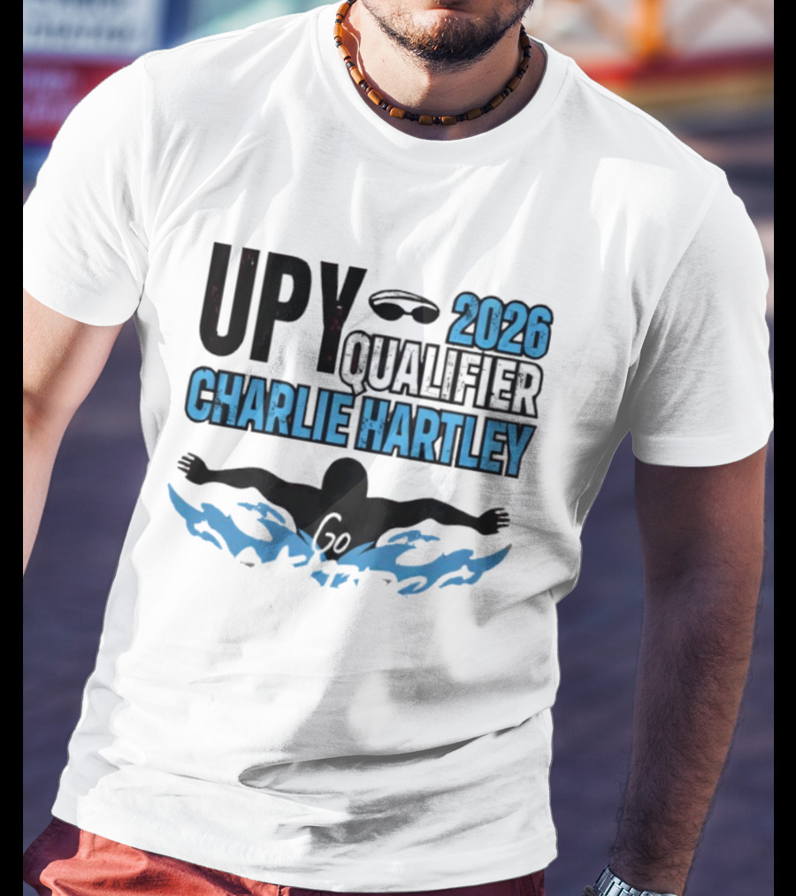 UPY 2026 Qualifier Charlie Hartley Swimming Otter Racer T-Shirt