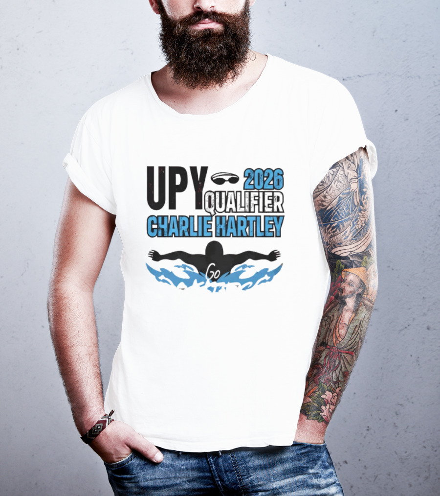 UPY 2026 Qualifier Charlie Hartley Swimming Otter Racer T-Shirt