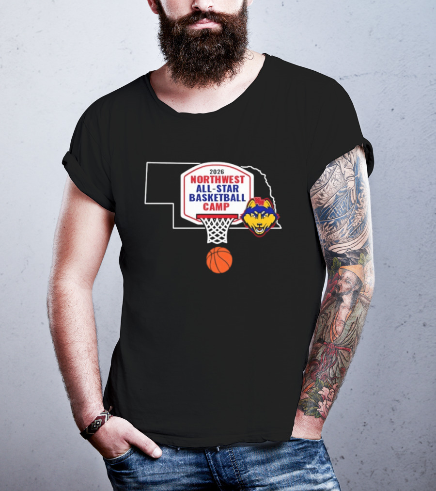 Arkansas State Red Wolves Northwest All Star Basketball Camp 2026 T-Shirt