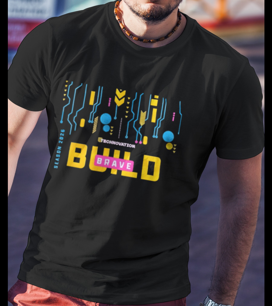 Technovation Girls Season 2026 Build Brave T-Shirt