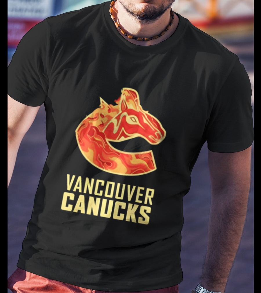 Vancouver Canucks Lunar New Year Horsefire 2026 T-Shirt