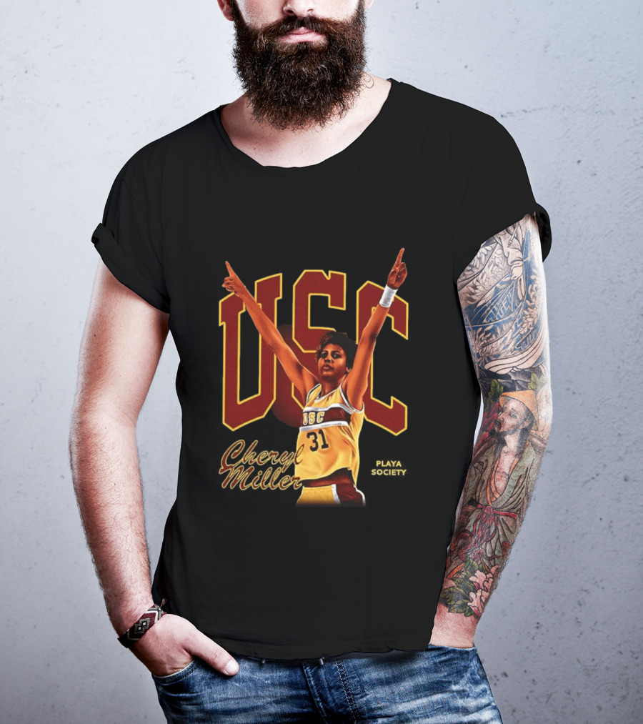 USC Cheryl Miller 31 Basketball Legend T-Shirt