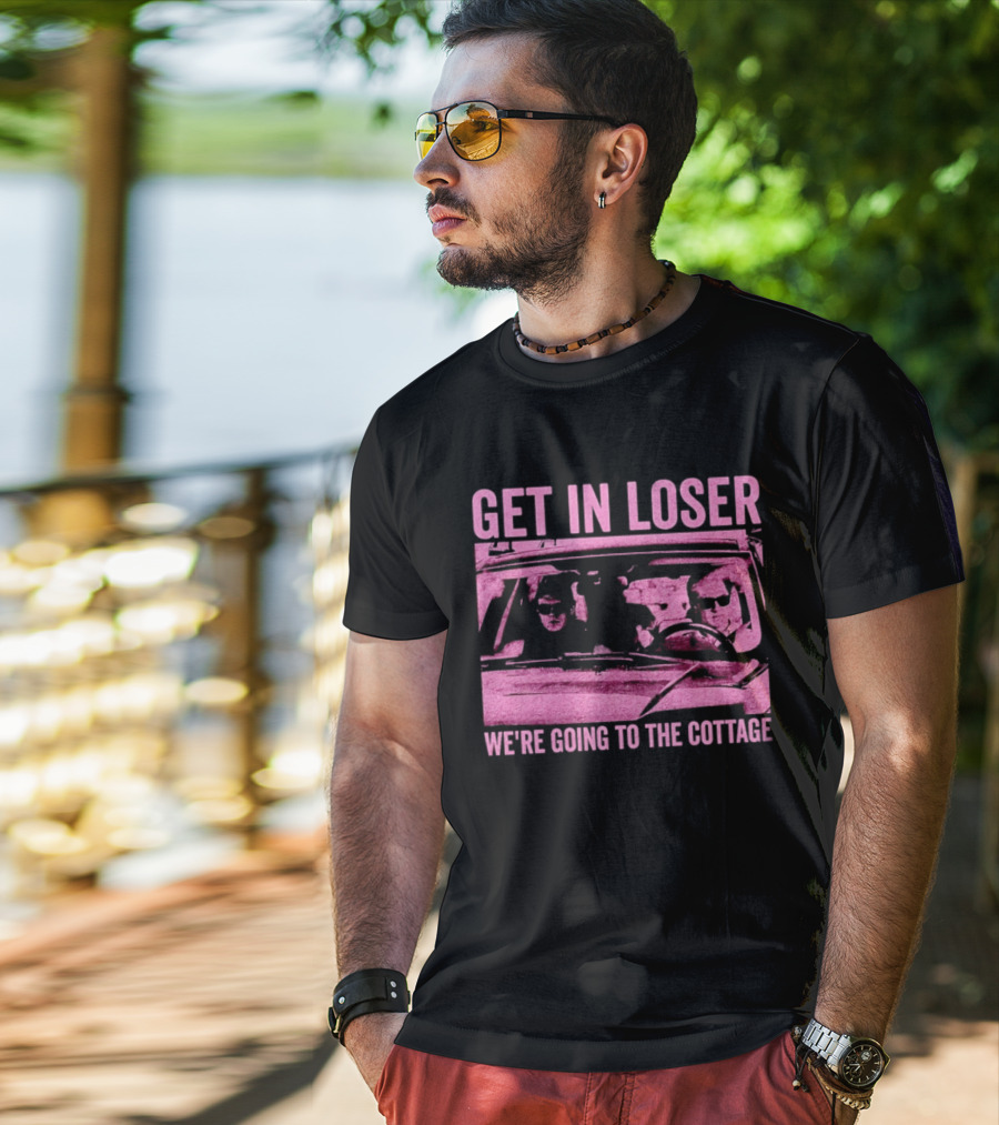 Get In Loser We're Going To The Cottage Heated Rivalry Car Scene T-Shirt