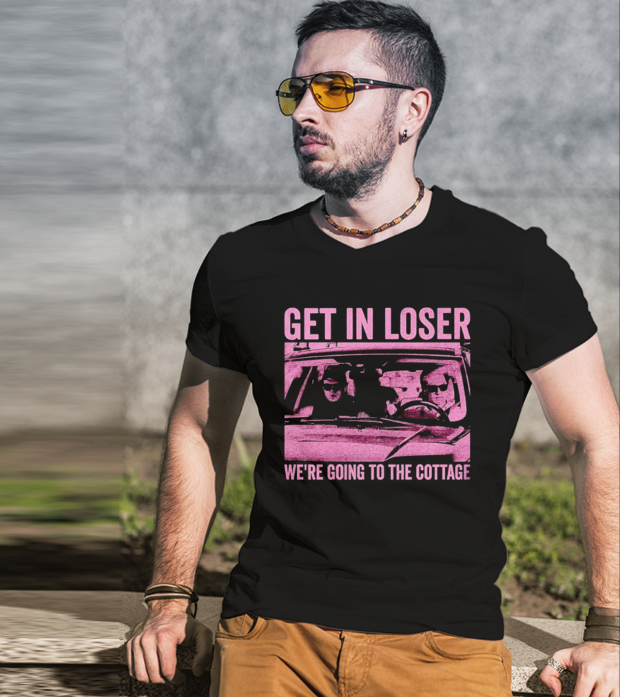 Get In Loser We're Going To The Cottage Heated Rivalry Car Scene T-Shirt