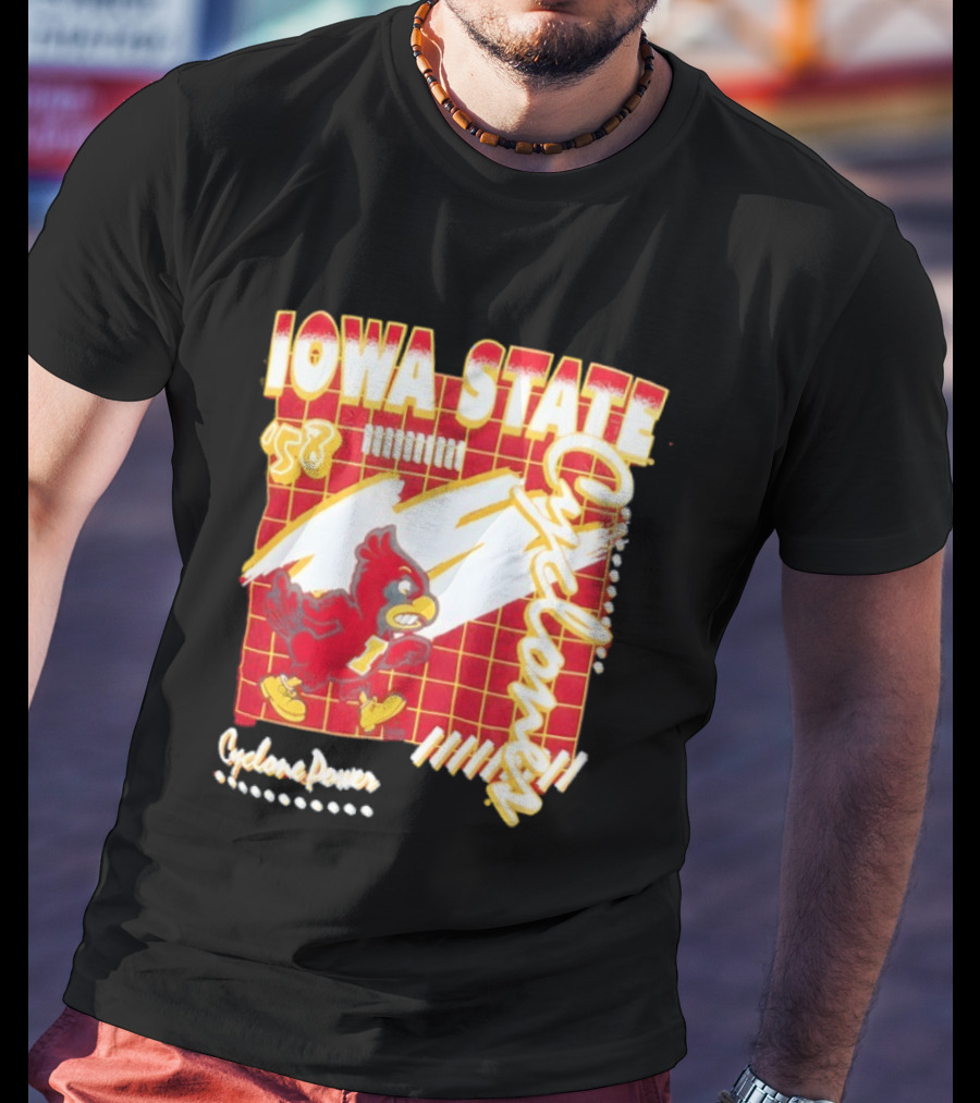 Iowa State Cyclones 58 Cyclone Power T-Shirt