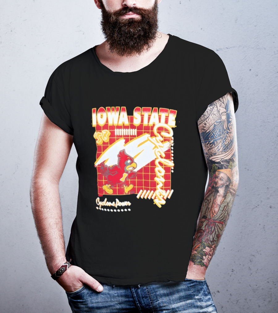 Iowa State Cyclones 58 Cyclone Power T-Shirt