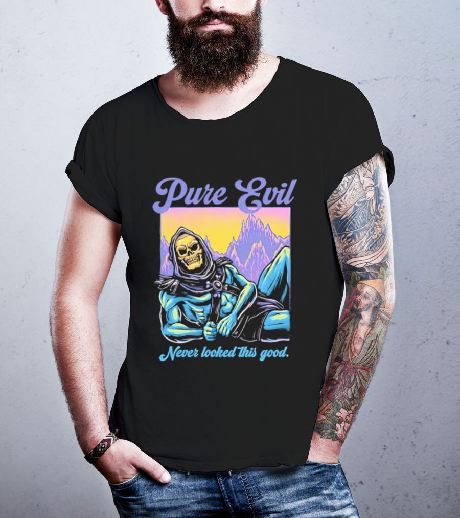Pure Evil Skeleton Never Looked This Good T-Shirt