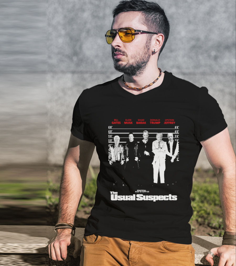 Bill Barack Trump Jeffrey The Usual Suspects T-Shirt
