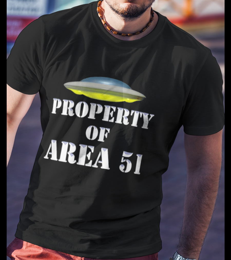Property Of Area 51 Ufo T-Shirt