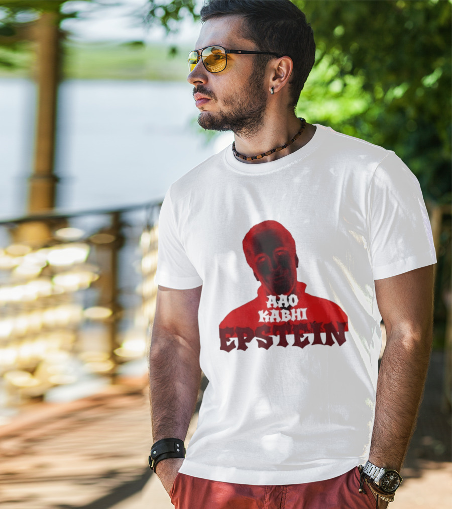 Aao Kabhi Epstein Edgy Meme T-Shirt