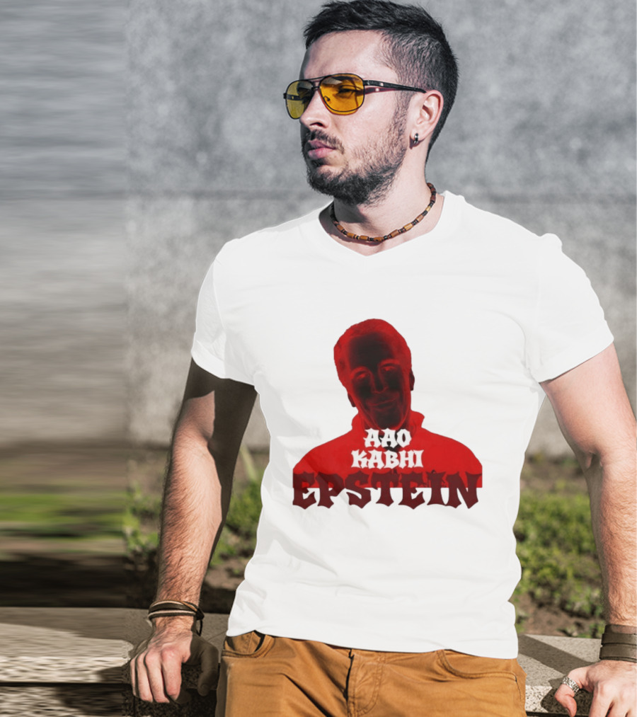 Aao Kabhi Epstein Edgy Meme T-Shirt