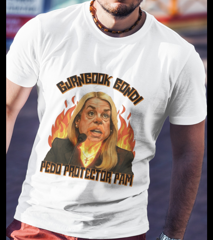 Burnbook Bondi Pedo Protector Pam Flame T-Shirt