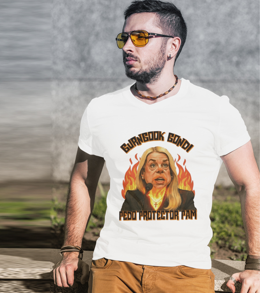 Burnbook Bondi Pedo Protector Pam Flame T-Shirt