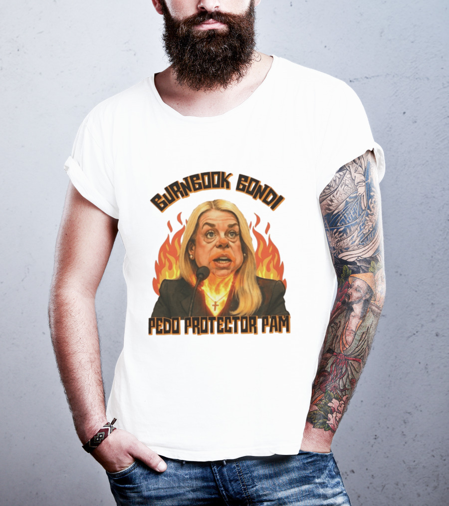 Burnbook Bondi Pedo Protector Pam Flame T-Shirt