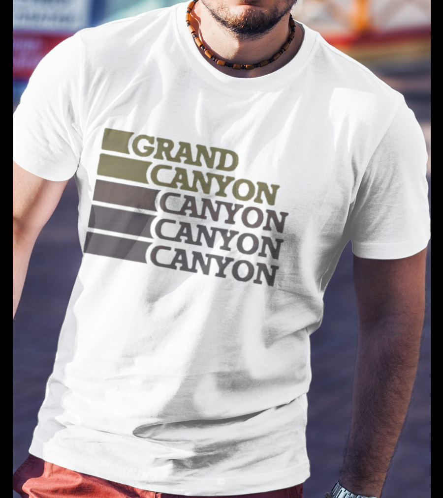 Dale Doback Grand Canyon Vintage Retro Style Scenic T-Shirt