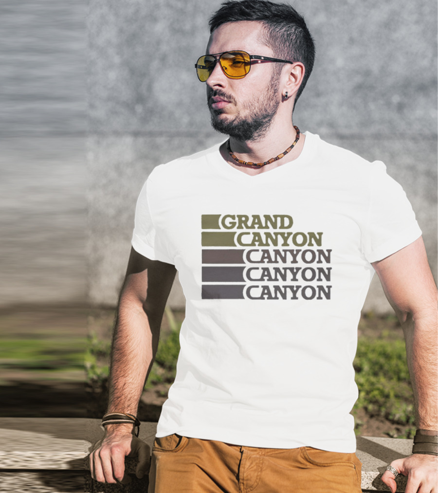 Dale Doback Grand Canyon Vintage Retro Style Scenic T-Shirt