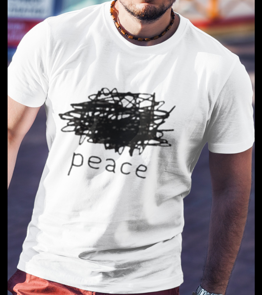 Peace Graffiti Scribble T-Shirt