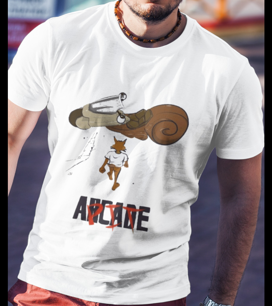 Smight Akira Arcade Pit Retro Futuristic Motorcycle Adventure T-Shirt