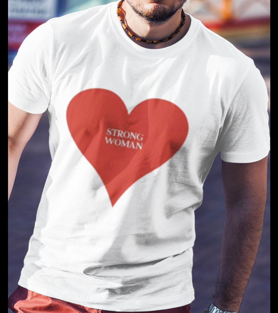 Strong Woman Heart Gemma Johnson Neighborhood Empowerment T-Shirt
