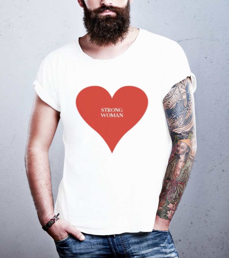Strong Woman Heart Gemma Johnson Neighborhood Empowerment T-Shirt