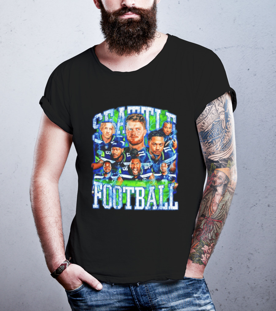 Seattle Football Champs 2026 Bootleg T-Shirt