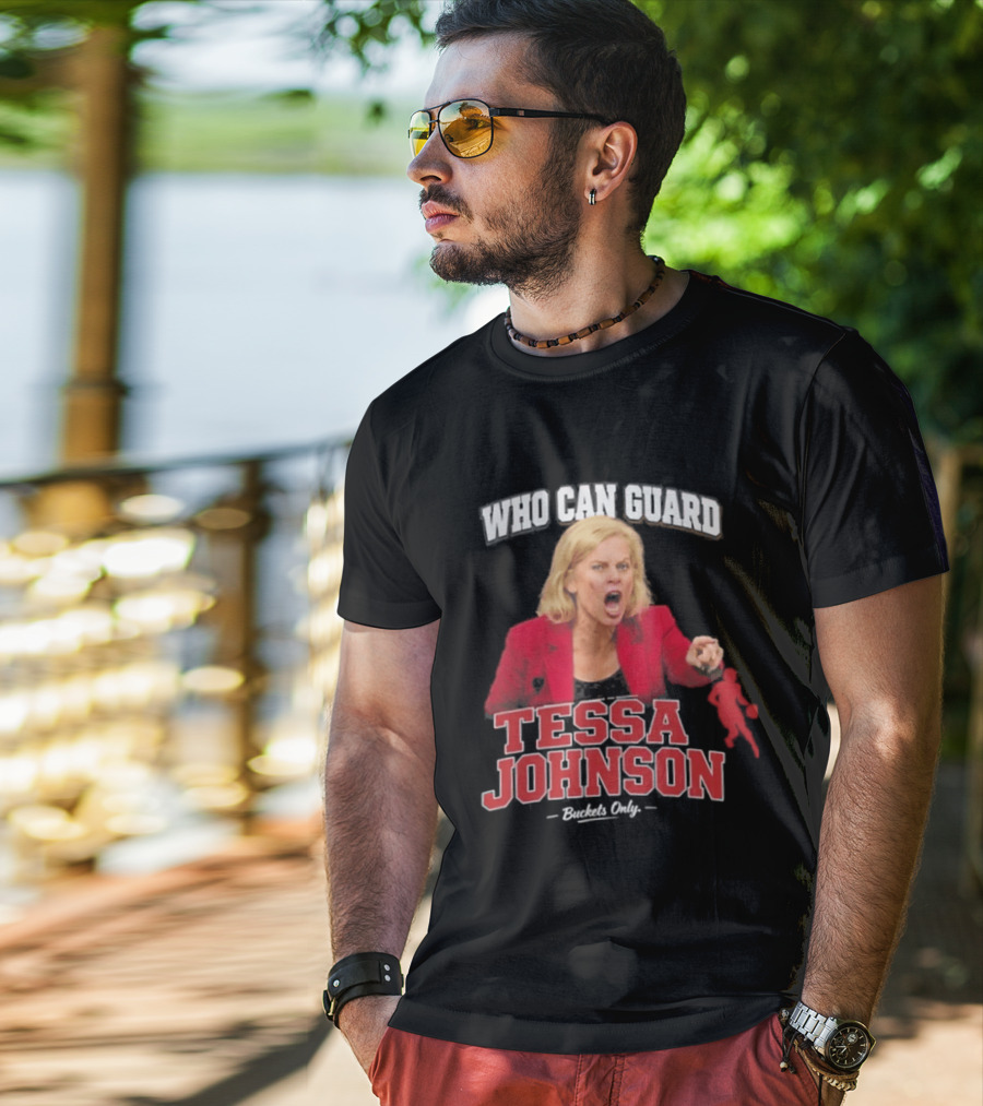 Who Can Guard Tessa Johnson Basketball Legend T-Shirt