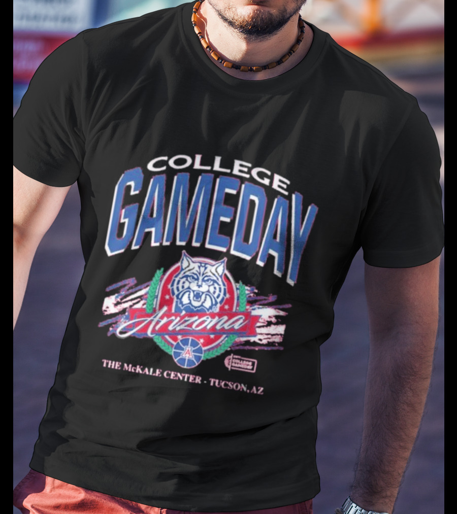 Arizona College Gameday Wildcats McKale Center Tucson AZ T-Shirt