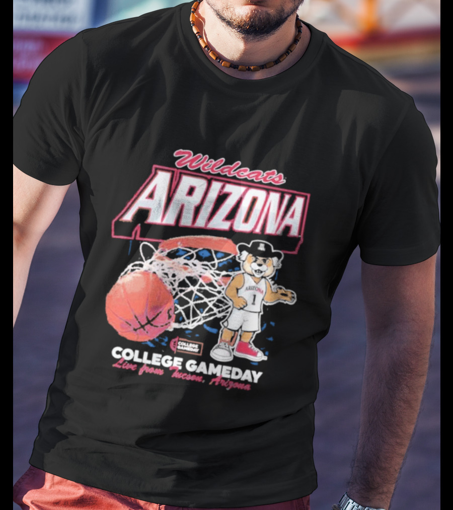 Arizona Wildcats College Gameday Live From Tucson T-Shirt