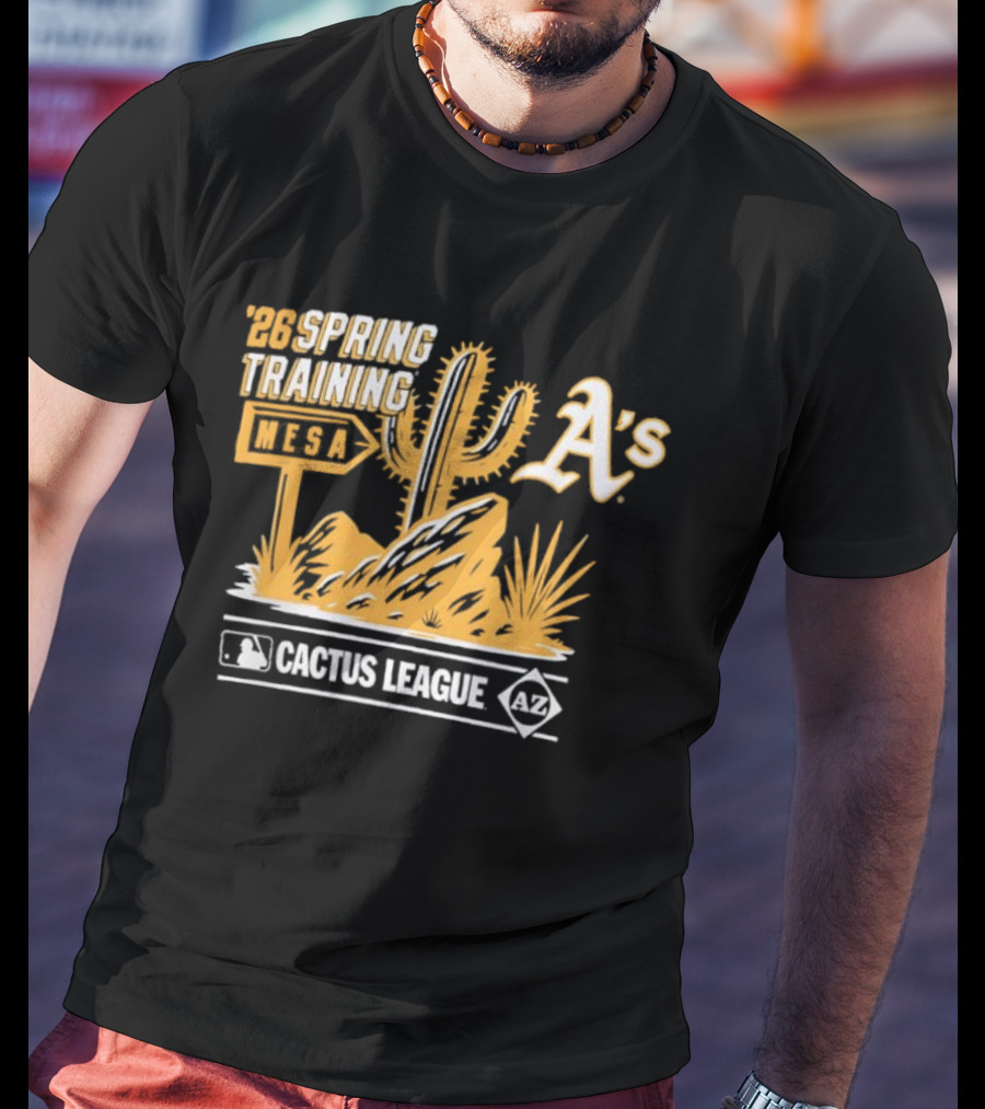 Oakland Athletics 2026 Spring Training Arizona Cactus League A's Baseball T-Shirt