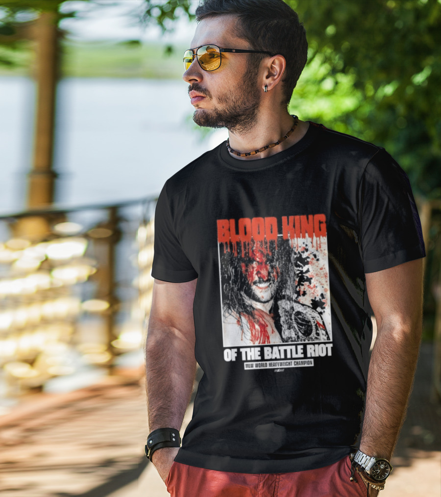 Blood King Of The Battle Riot Killer Kross T-Shirt