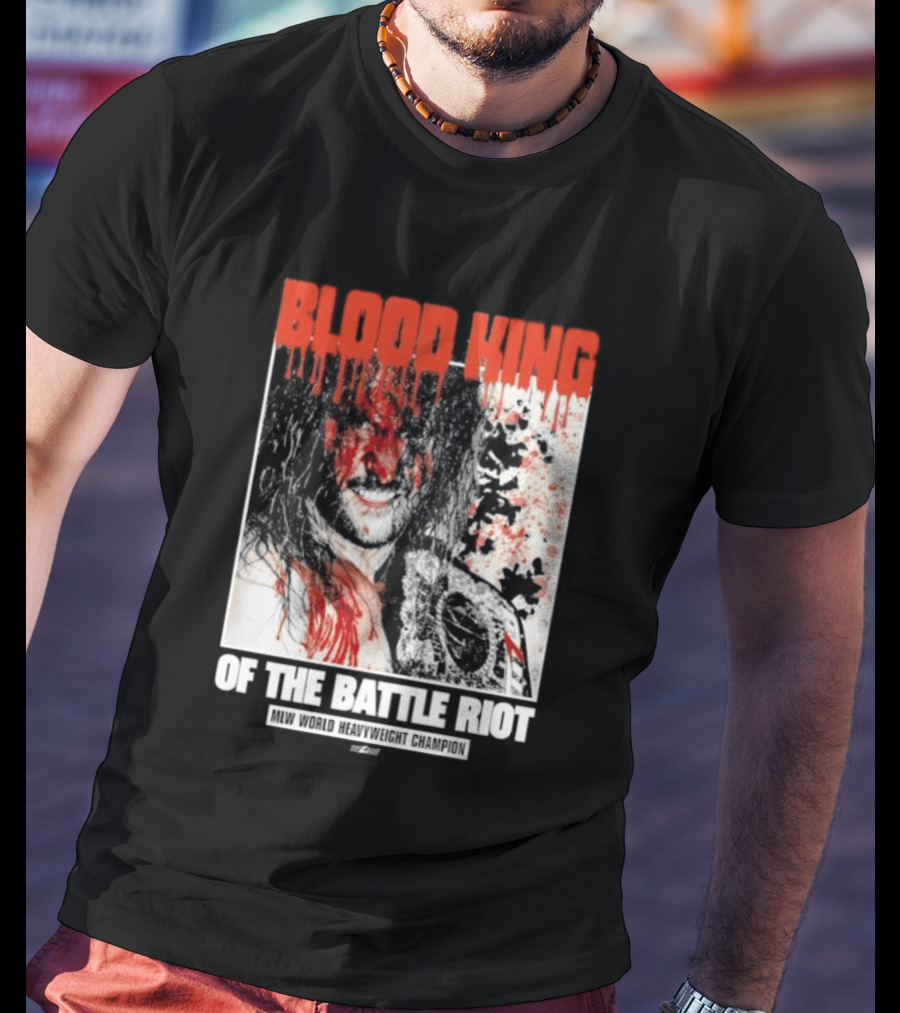 Blood King Of The Battle Riot Killer Kross T-Shirt