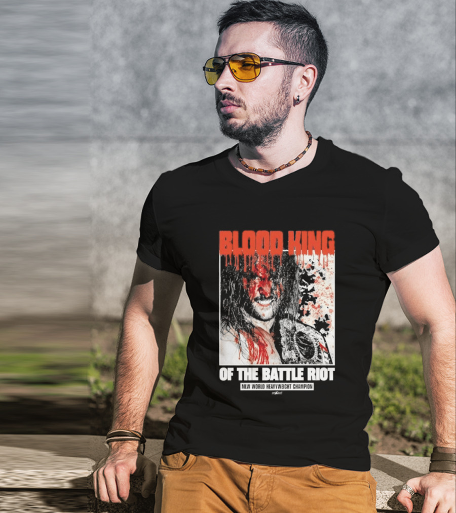 Blood King Of The Battle Riot Killer Kross T-Shirt