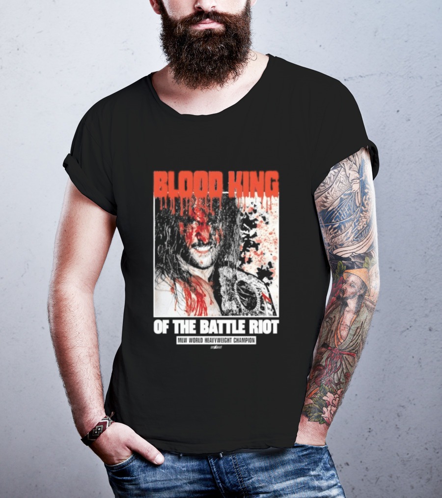 Blood King Of The Battle Riot Killer Kross T-Shirt
