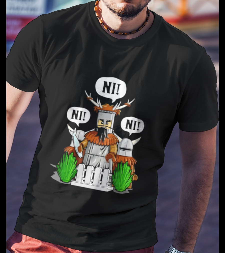 Knights Of Ni Monty Python Nature Comedy Scene T-Shirt