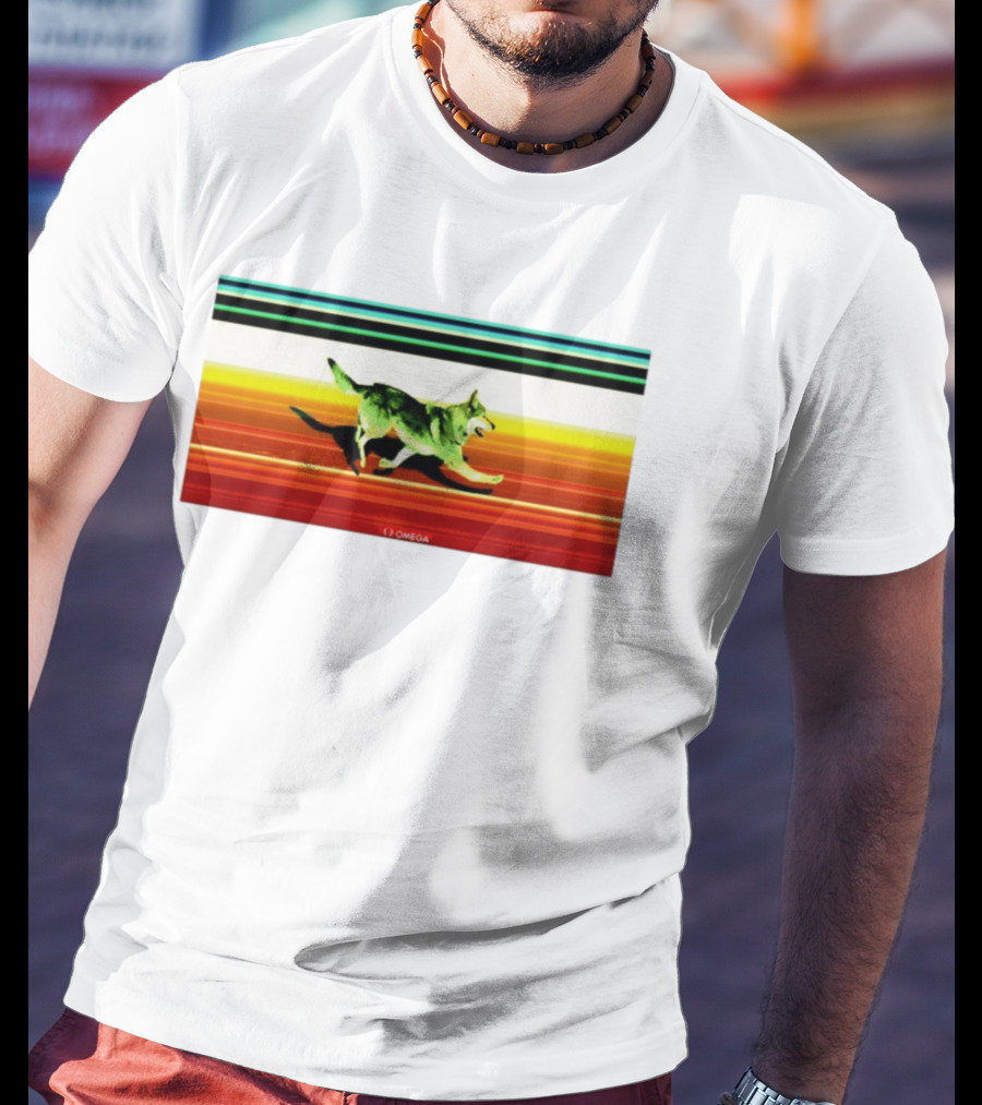 Nazgul The Wolfdog Omega Olympic Finish Stripes T-Shirt
